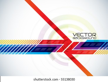 Abstract vector digital background.