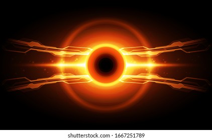 Abstract vector digital technology concept. background illustration