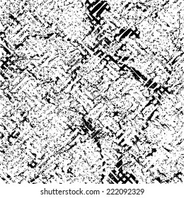 Abstract Vector Distressed Texture in Grunge Style for your Design
