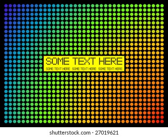 Abstract vector dots