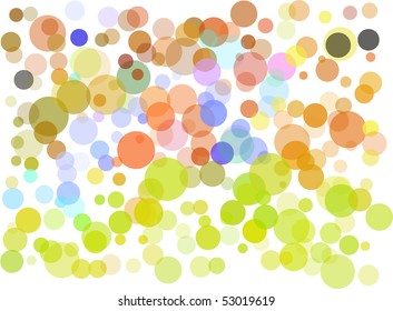 Abstract vector dots background