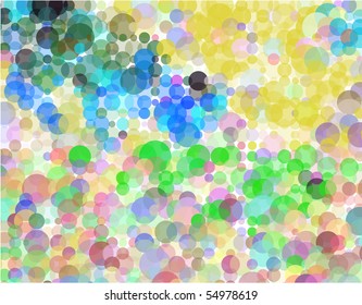 Abstract vector dots background