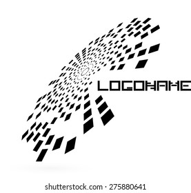 Abstract Vector Dots Business Logo . 