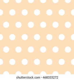 Abstract vector dotted seamless pattern. Colorful pastel background