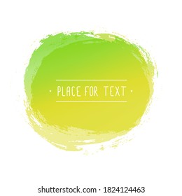 Abstract vector drawing. Drops of green paint isolated on white background. Watercolor texture in grunge style with place for text. Drops, splashes and brush strokes for design.
Eps,10