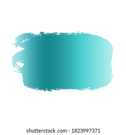 Abstract vector drawing. Smear of emerald paint isolated on white background. Watercolor texture in style with place for text. Drops, splashes and brush strokes for design.
Eps, 10