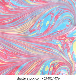 Abstract vector ebru background