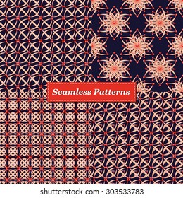 Abstract Vector Elegance seamless pattern. Endless pattern. 