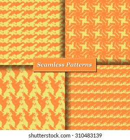 Abstract Vector Elegance seamless pattern. Endless pattern. 