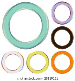abstract vector elements