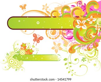 Abstract vector elements for design.