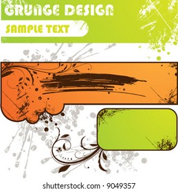 Abstract vector elements for design.