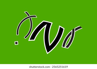 Abstract vector elements and shapes design