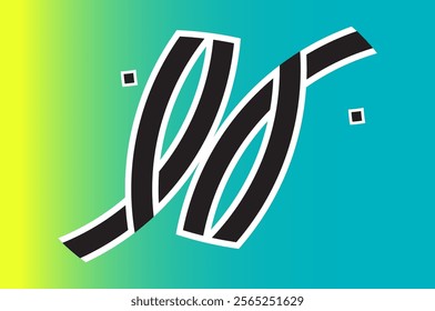 Abstract vector elements and shapes design