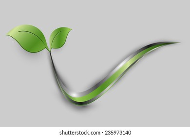 abstract vector environmental sign.elements for design Eps10