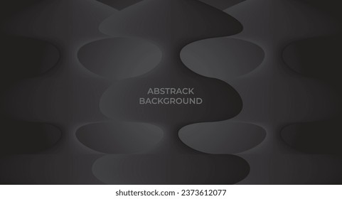 abstract vector eps. Attractive design abstract background, with a pattern of three shining wavy shapes in the middle. with a combination of dark colors.