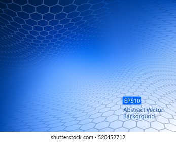 Abstract Vector EPS10 faded dark blue hexagon design background template perfect for healthcare, medical and science and various websites, artworks, graphics, cards, banners, ads and much more. 