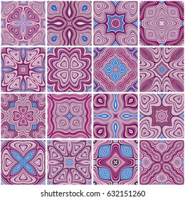 Abstract vector ethnic elements background. Patch pattern. 