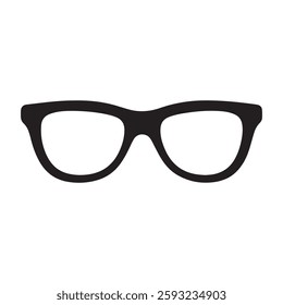 Abstract Vector Eye Glasses Icon or Logo Design Template