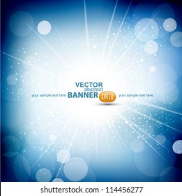 Abstract vector festive background