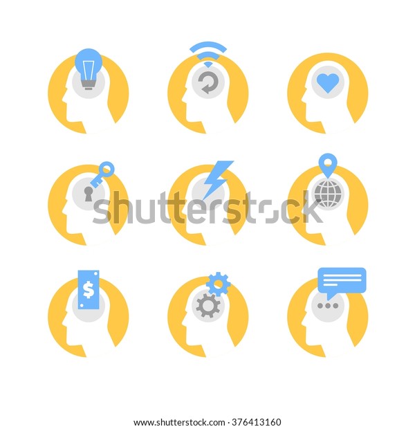 Abstract Vector Flat Design Colorful Icon Stock Vector Royalty Free 376413160