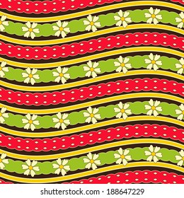  abstract vector floral background illustration