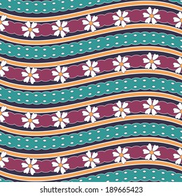  abstract vector floral background illustration