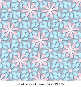 abstract vector floral background illustration