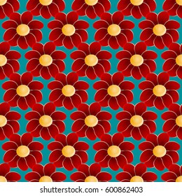 abstract vector floral background illustration