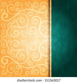 Abstract vector floral illustration.