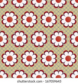 abstract vector floral  illustration