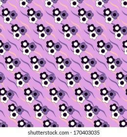 abstract vector floral illustration