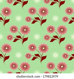 abstract vector floral  illustration