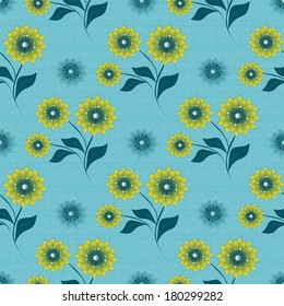 abstract vector floral  illustration