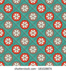 abstract vector floral illustration