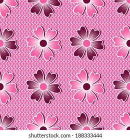 abstract vector floral illustration 