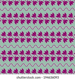abstract vector floral illustration