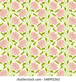 abstract vector floral illustration