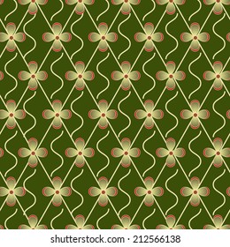 abstract vector floral illustration background