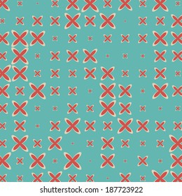 abstract vector flower background