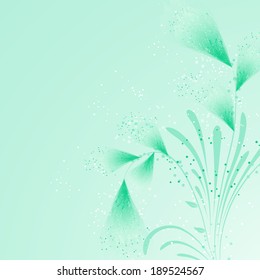 abstract vector flower background 