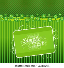 Abstract vector flower background