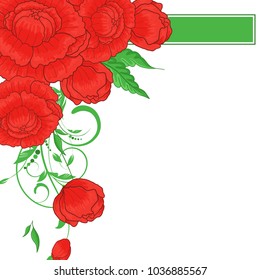 Abstract vector flower background. Flower invitation, save the date card template, abstract elegant pattern vector design editable. Floral design