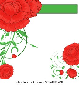 Abstract vector flower background. Flower invitation, save the date card template, abstract elegant pattern vector design editable. Floral design