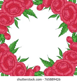 Abstract vector flower background. Flower invitation, save the date card template, abstract elegant pattern vector design editable. Floral design