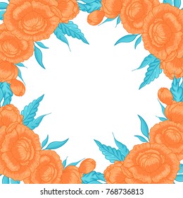 Abstract vector flower background. Flower invitation, save the date card template, abstract elegant pattern vector design editable. Floral design