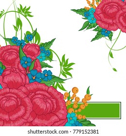 Abstract vector flower background. Flower invitation, save the date card template, abstract elegant pattern vector design editable. Floral design