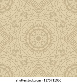 Abstract Vector of flower seamless pattern. paper for scrapbook.