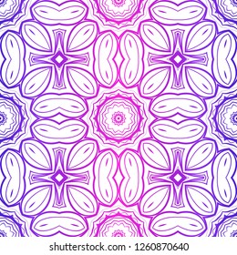 Abstract Vector of flower seamless pattern. paper for scrapbook.