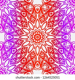 Abstract Vector of flower seamless pattern. paper for scrapbook.